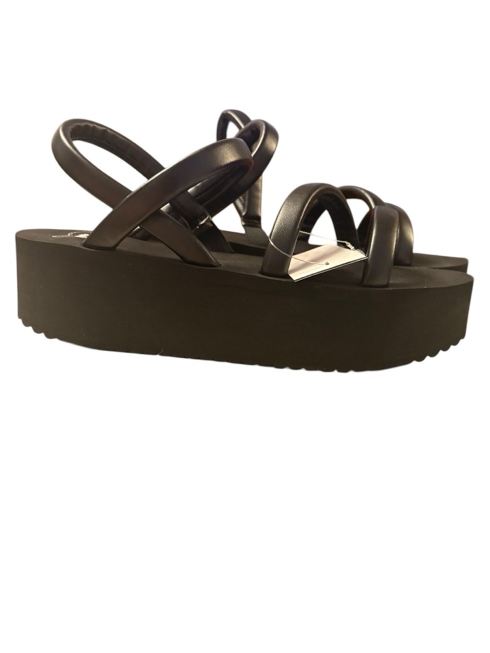 Rocket Dog Black Platform Strappy Sandal